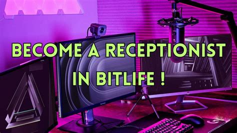 Feb 16, 2019 · How to Become a Receptionist. If you're looking to become a receptionist in BitLife there are a few steps you'll need to follow. First you'll need to ensure that your character has graduated high school and is at least 18 years old. While you don't need to worry about having high intelligence for college or university it's important to avoid ... 